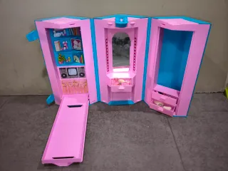 Armario Maletín Barbie Años 80