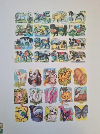 180 Cromos Picar Vintage Colección