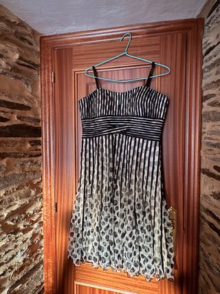 Conjunto vestido y torera para evento