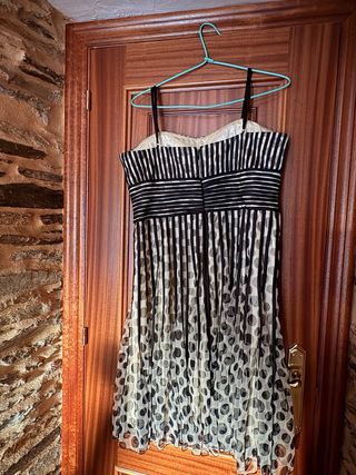 Conjunto vestido y torera para evento