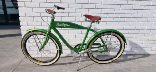 Bicicleta estilo cruiser verde