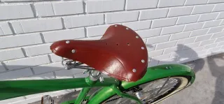 Bicicleta estilo cruiser verde