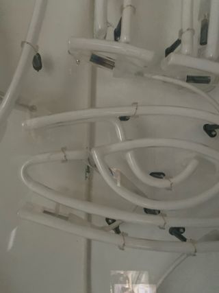 Cartel Neón Decorativo Mano Ojo