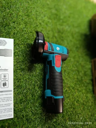 Mini Amoladora Radial Angular Batería 12V 500W