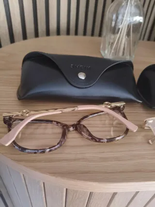 Gafas sin graduar  marrones y rosas