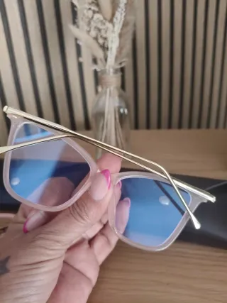 Gafas sin graduar  marrones y rosas