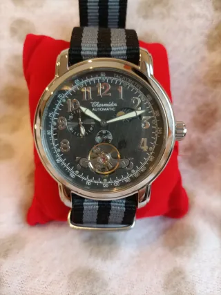 Reloj Chermidor Automático Esfera Negra