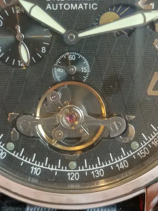 Reloj Chermidor Automático Esfera Negra