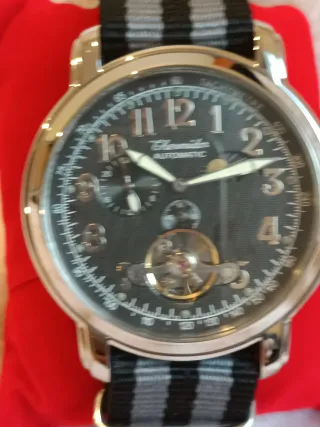 Reloj Chermidor Automático Esfera Negra