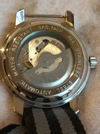 Reloj Chermidor Automático Esfera Negra