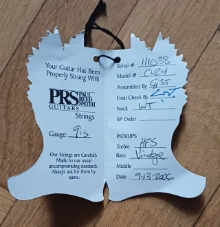 PRS Custom 24 Guitarra Eléctrica 2006