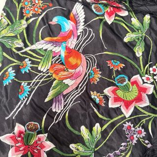 Manton Seda Raso Grande Multicolor