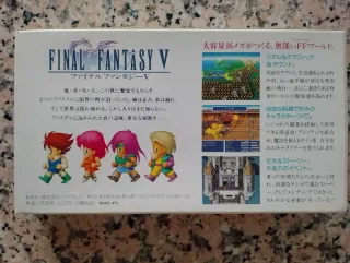 Final Fantasy V Japonés Super Famicom