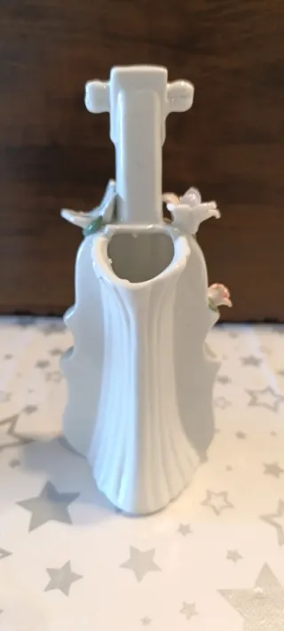 Mini jarrones de porcelana con pájaros