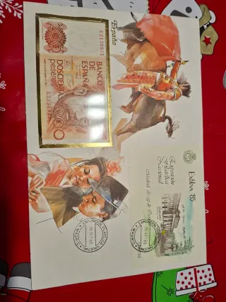 Exposición Filatelia Nacional '85 con billete