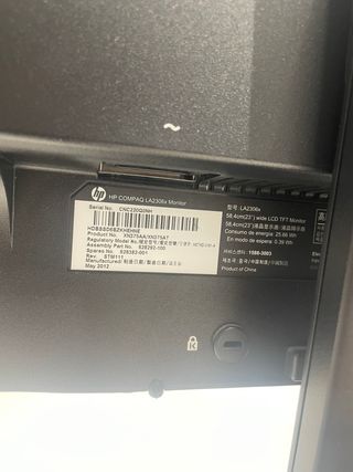 Monitor HP Compaq LA2306x 23 FHD