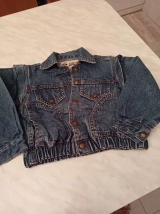 Giubbino jeans bimboCAVALLINO NERO