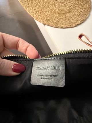 Bolso de mano Bimba y Lola estampado