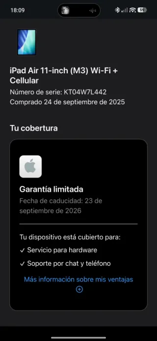 iPad Air 11 2025 Celular M3 NUEVO