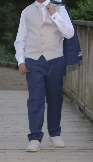 Traje comunión almirante talla 12