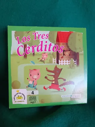Lote 9 CDs Cuentos Infantiles Clásicos
