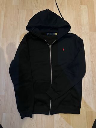 Sudadera Polo Ralph Lauren Negra con Cremallera