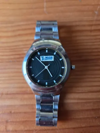 Reloj TOMUGA Negro y Plateado