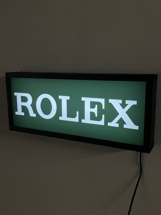 Insegna luminosa Rolex