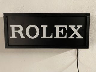 Insegna luminosa Rolex