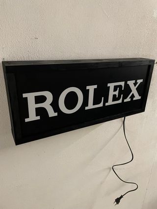 Insegna luminosa Rolex