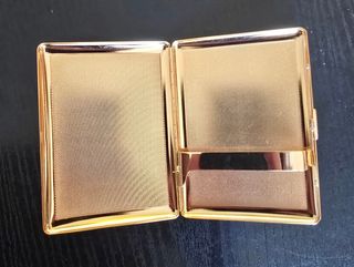 Portasigarette Pierre Cardin placcato oro