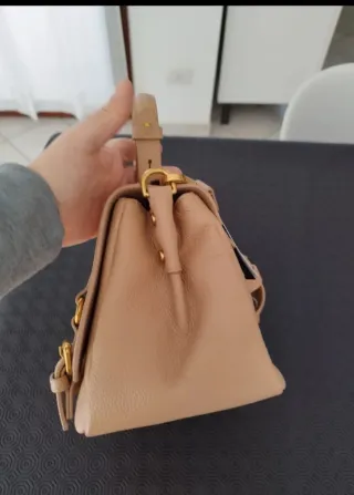 Borsa  la carrievera pelle beige