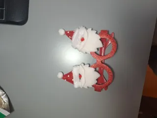 Gafas Navideñas Santa Claus
