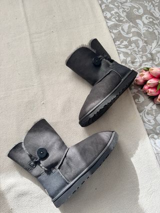 Botas UGG Ante Gris Talla 40 Mujer