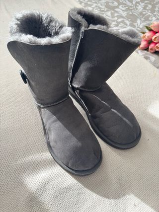 Botas UGG Ante Gris Talla 40 Mujer