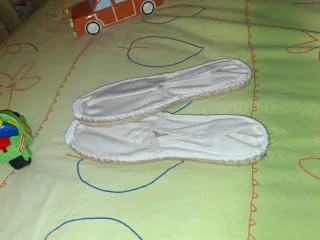 Alpargatas Beige y Blancas