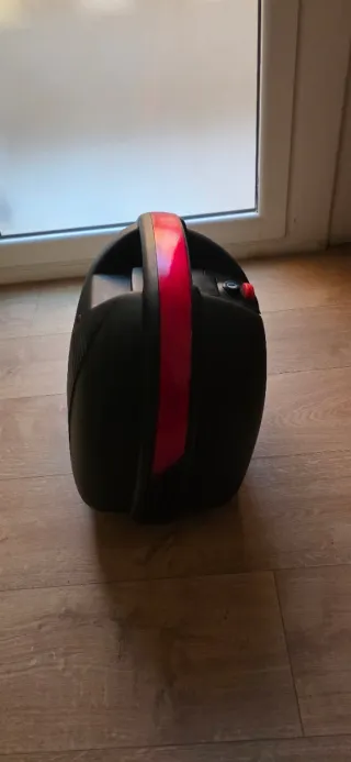 Cajón Baúl Moto Yamaha NMAX 125 Negro/Rojo