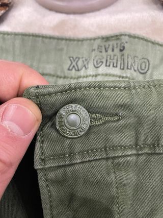 Pack Levi’s original Pantalón chino verde vaquero