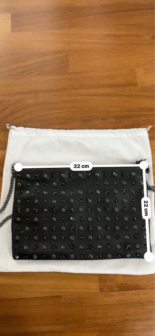 Pochette Patrizia Pepe con strass