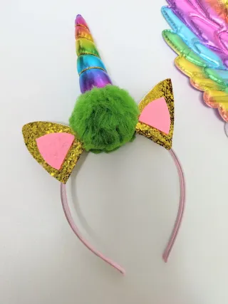 Disfraz Unicornio Hada con Luces LED