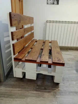 Sofá de Palets Madera