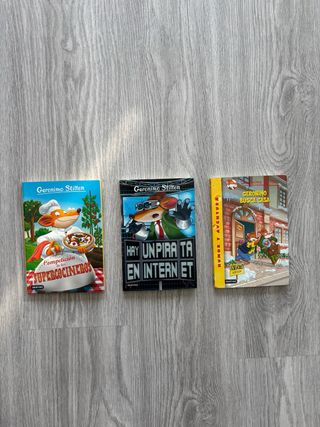 Colección libros de Geronimo Stilton