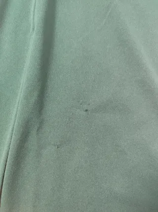 Vestido midi verde botella