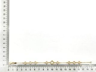 E1803073-18 Pulsera Oro 18k Nacar