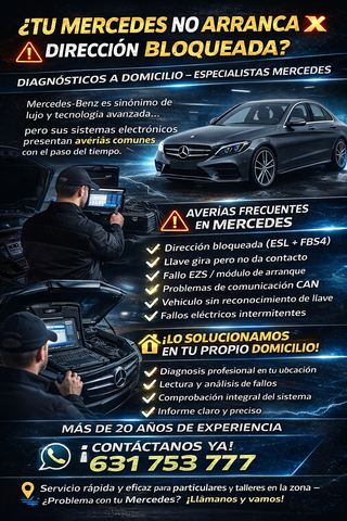 SERVICIO DE DIAGNOSIS MERCEDES-BENZ
