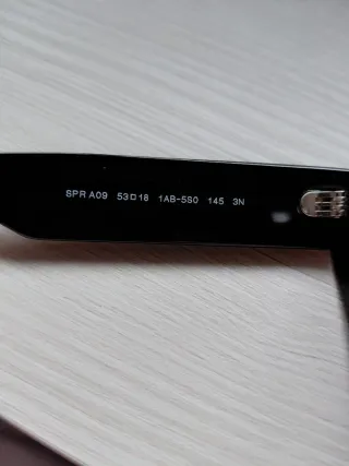 Gafas de Sol Prada Negras Nuevas