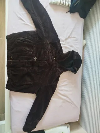 Chaqueta de pana Zara con capucha