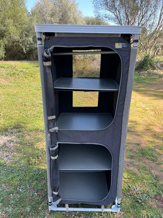 Armadio da Campeggio in Tela e Metallo