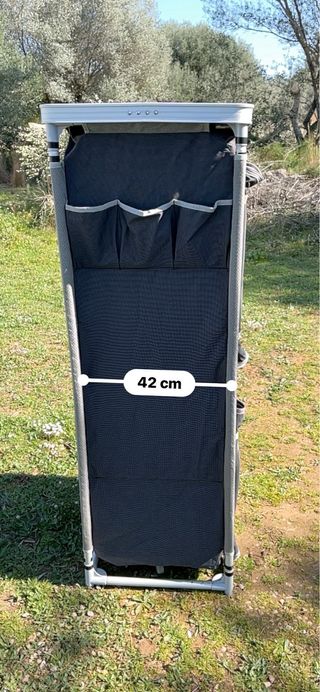 Armadio da Campeggio in Tela e Metallo