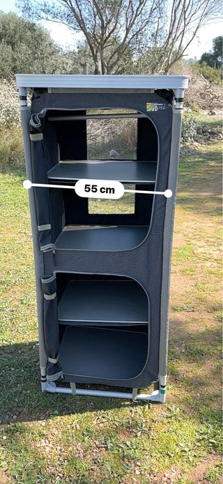 Armadio da Campeggio in Tela e Metallo